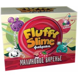 Набор Юный Химик Флаффи Слайм фабрика Малиновое варенье (3 шт)																			